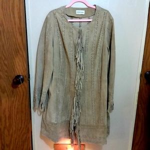 BRAND NEW!!! Stunning 100% Suede Jacket